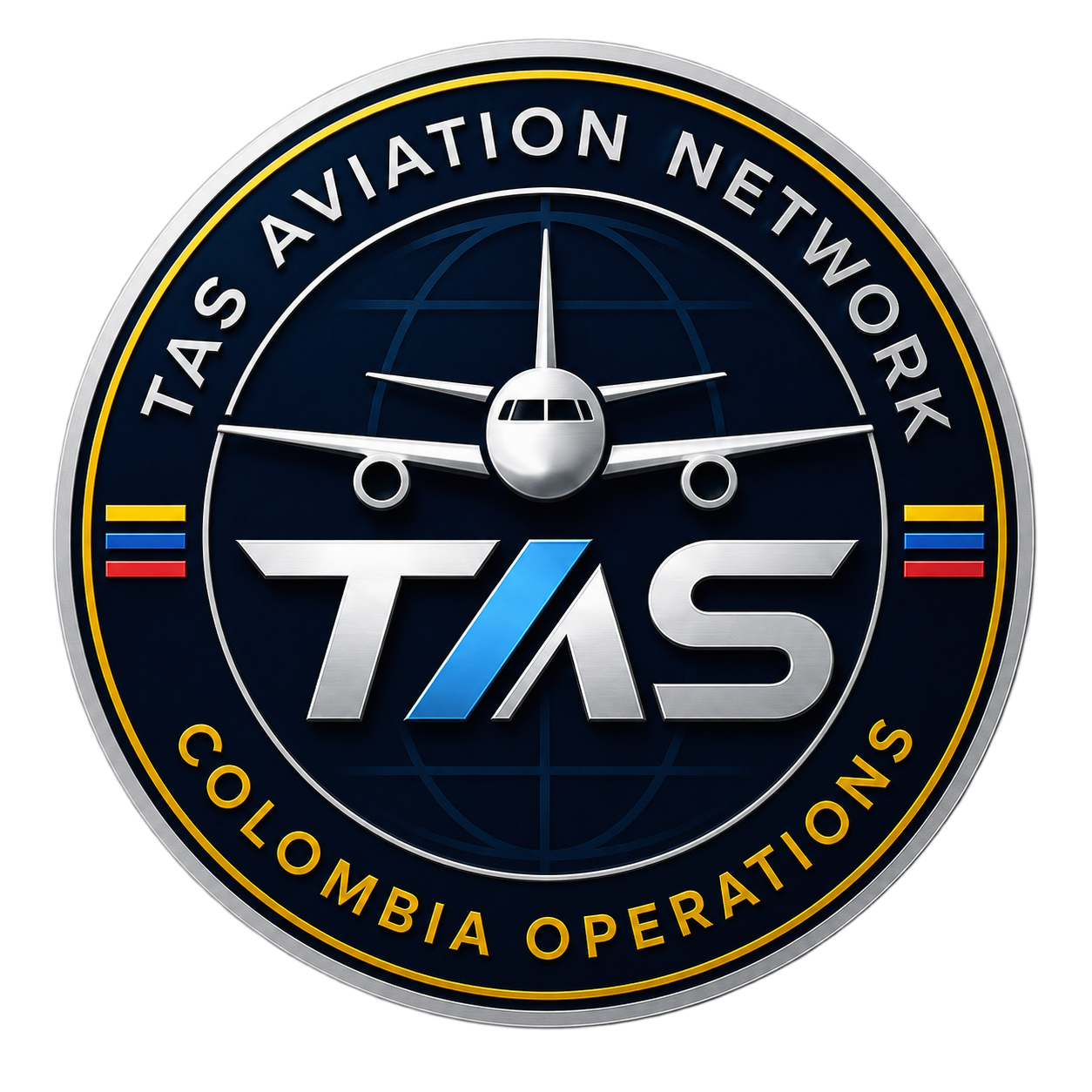 TAS Aviation Network — Colombia Operations Seal